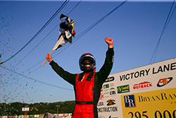 Kyle Benjamin won race at Greenville Pickens Speedway